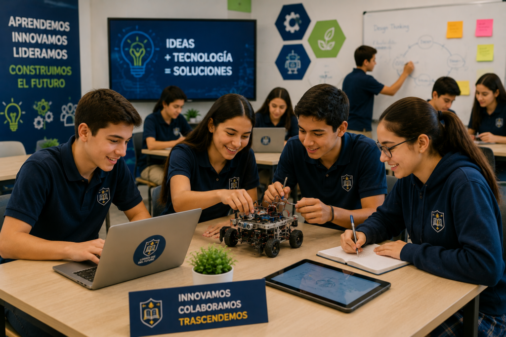 Construcción de marca para colegios